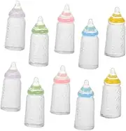 Mobestech 30Pcs Miniature Bottle Cute Shower Party Favors for Present Baskets and Playtime Fun Mini Bottles for Creative Play