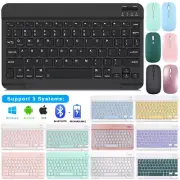 Bluetooth Wireless Keyboard and Cordless Mouse For iPad Android Tablet PC Laptop