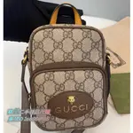 【全國購】 GUCCI 古馳 NEO VINTAGE 虎頭相機包 658556 新款手機包 斜挎包 肩背包