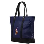 POLO RALPH LAUREN BIG PONY CANVAS TOTE 帆布手提袋 托特包