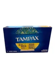 Tampax Regular Tampons with Flushable Cardboard Applicator Unscented 10 ct NEW