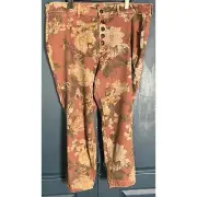 NWT New $130 Anthropologie Pilcro Floral Romantic Moody Jeans Plus 20W