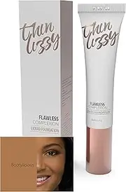 [Thin Lizzy] Flawless Complexion Natural Liquid Foundation, Full Coverage, Natural & Flawless Finish, Bootylicious