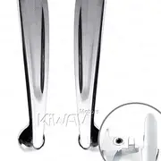 KiWAV Hydraulic Brake and Cable Clutch Hand Control levers Clean Look Chrome Harley Davidson '15-'24 Softail® Models