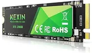 KEXIN SSD M.2 NVMe Internal SSD 256GB M.2 2280, PCIe Gen 3.0, up to 2800 MB/s Read, 2300 MB/s Write, 3D NAND Flash, Internal Solid State Drive PC Enthusiasts and Gamers