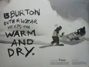 BURTON snowboards 2013 MIKEY Rencz & JUSSI Oksanen promo poster Flawless NOS