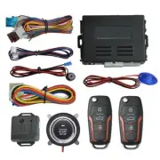 Keyless Entry Car Engine Start Alarm System Push Button Starter Stop Remote Lock (for: Daihatsu)