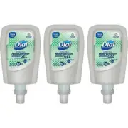 Dial Professional 19029 Gel Hand Sanitizer Refill - Fragrance-Free 3/CT New