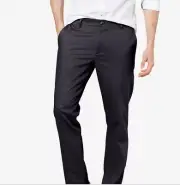 Dockers Men's Signature Khakis Slim Fit Pants Blue 30 X 32