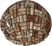 Wine Cork Print Shower Cap For Women Men Reusable Lightweight Soft Bath Hair Cap With Elastic Band