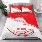 Bedding Dolphins Doona Duvet Cover Single Double Queen Kid Men Gift Home Decor