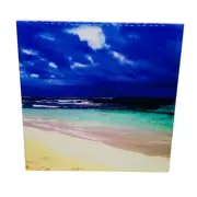 Puerto Rico Beach Ceramic Tile Trivet Coaster Travel Souvenir 4" x 4"