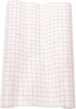 DIY Transfer Tape Orange Grid Pattern Laminating Film for Vinyl Sheets Strong Adhesion for Crafts