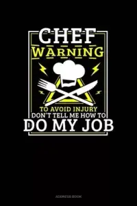 在飛比找博客來優惠-Chef Warning To Avoid Injury D