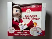 Plush Elf on the Shelf Advent Activity Pack Writing Recipes Activities Craft New
