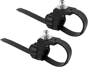 Bike Fork Adapter,Full Coverage Mudguard Installation Front Rear - 2X Ring Rack Modification Sports Cycling Repair Parts Front Rear Mud Guard Flap for Installation