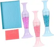 Generic 1 Set Vase Diamond Pen Embroidery Pen Diamond Pens Art Dotting Pen for Diamond Nail Art Pen Manicure Pen Nail Point Drill Pen Diamond DIY Pens Diamond Drill Pens Plastic