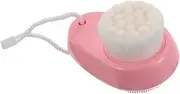 BATHVEVE Manual Face Wash Scrubber Dual Sided Silicone Brush for Spa Cleansing for Sensitive