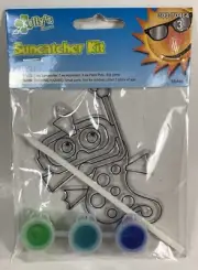 Sea Horse Snorkeling Suncatcher Paint Kit Kellys Crafts