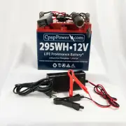 *LIGHT-WEIGHT * SILENT "MIRACLE" Cpap / BiPap BATTERY SYSTEM - -10 YR Warranty