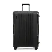 Tosca Knox 29" Checked Trolley Travel Suitcase Luggage - Black