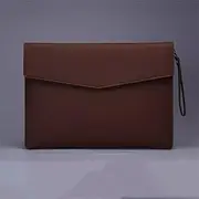 [SLEDEZ] Mens Cash Change Wallet Vintage Leather Coin Card Pouch Slim Key Card Holder Bag(Colour 2)