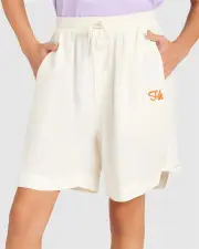 Women's Jolene Roll-Up Shorts - BLANC - BLANC