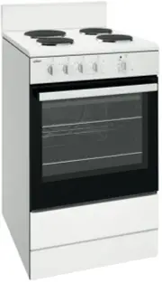 Chef 54cm Electric White Conventional Freestanding Oven CFE532WB