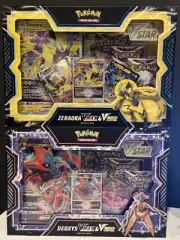 Pokemon Zeraora Deoxys VMAX VSTAR BATTLE BOX - 2 SETS - 8 BOOSTERS 8 PROMOS NEW