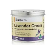 Gilly''s 200ml Lavender Cream Rich in Wax To Give Lasting Protection