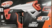 Nerf Pro Torrent Half-Length Dart Blaster, 150 FPS, 15 Nerf Pro Half-Length Dart