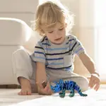 三角龍可動人偶恐龍頭骨 3D 打印模型動作恐龍裝飾 DIY 人偶適用於 KIDSROOM LIVING KERITW K