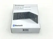 NEW Brookstone Foldable Mini Bluetooth Keyboard 14264 GREAT UNIT NICE DEAL !!!