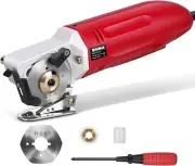 High Speed Electric Rotary Cutter for Fabric, Electric Rotary Scissor with 2''