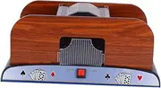 Kisangel Battery Poker Card Machine Electric 2-Deck for Poker Games for Bridge Hold'em