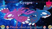 ⚔️Shiny Non-shiny Kyogre 6IV️Pokémon Sword Shield HOME (Legal)