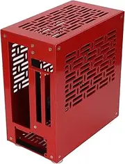 XUMIUZIY Mini Computer Case, Portable Mini Tower PC Gaming Case, Powerful Heat Dissipation Desktop Chassis, Stable Performance for Office Home