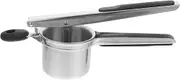 GETAJGHSD Stainless Steel Potato Ricer Manual Food Vegetable Press for Mashed Potatoes Carrots Fruits Ergonomic Handle Dishwasher Safe