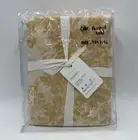 Pottery Barn Sorrel Toile Cotton Duvet Cover Harvest Gold Full Queen #6065A