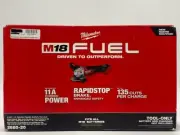 NEW MILWAUKEE 2880-20 M18 18 VOLT FUEL 4 1/2 GRINDER W PADDLE SWITCH (UD2105816)