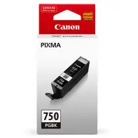 在飛比找Yahoo!奇摩拍賣優惠-【免比價】CANON PGI-750BK 原廠黑色墨水匣 適