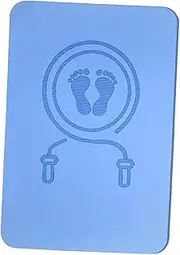 Perfeclan Cordless Jump Rope Mat Jump Rope Pad Blanket Noise Reduction Double Sided Non Slip Sports Multipurpose Rectangle Exercise Mat