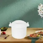 Microwave Rice Cooker Steamer 2L Pasta Cooker for Vegetables Quinoa Oatmeal