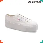 SUPERGA 女鞋運動鞋韓國 [純素] 2790 厚底 COTU 白色 S9111LWAC6