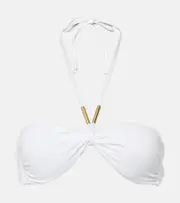 [Melissa Odabash] Melissa Odabash Canary bikini top AU 14 white