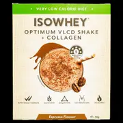 Isowhey Optimum VLCD + Collagen Shake Espresso 18 x 55g