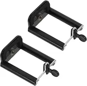 DECORNIJIA 2PCS U Shape Phone Tripod Adapter Clip for Smartphones Durable Design Compatible with Standard Tripods for Selfie Photography