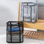 Space-saving Storage Basket Capacity Collapsible Laundry Hamper with Reinforced