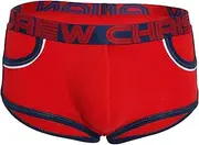 [Andrew Christian] SHOW-IT® Retro Pop Pocket Boxer Red - L - Boxershort Boxer Trunk Underwear for Men, Red, L