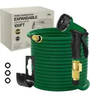 Garden Hose 100ft, Expandable Garden Hose Leak-Proof with 40 Layers NEW